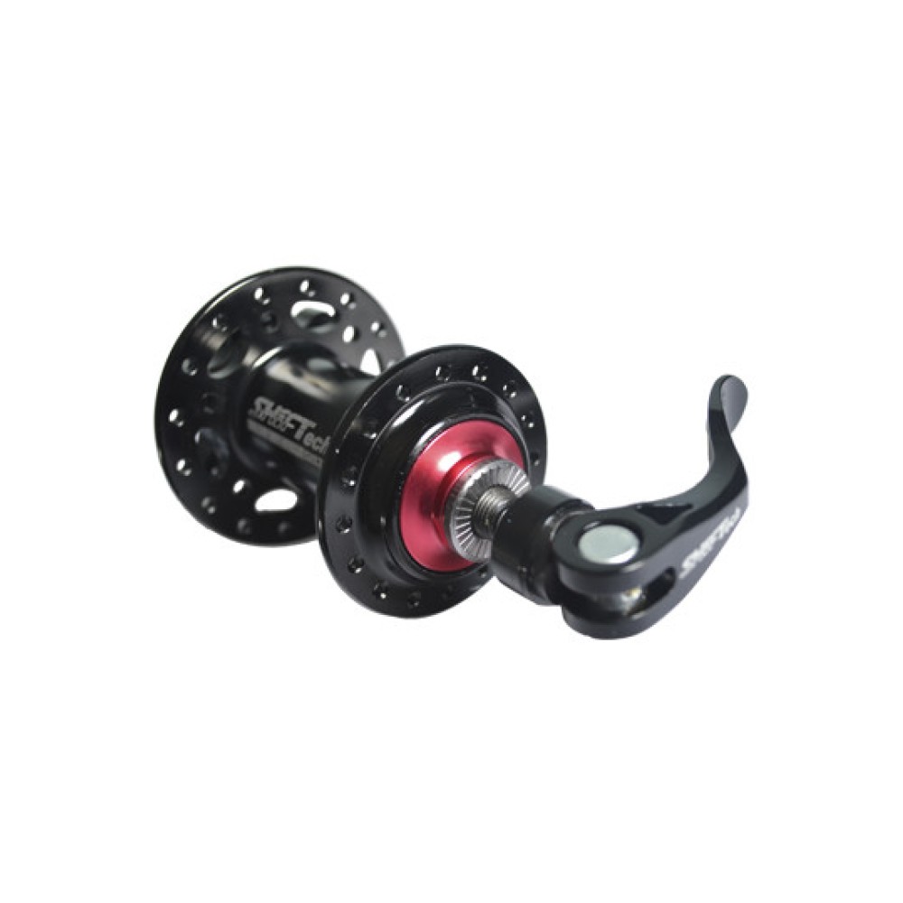Par de Cubos DT/TR Rolamentado K7 Disco Alum SHIFT 32F Preto Par de Cubos DT/TR Rolamentado K7 Disco Alum SHIFT 32F Preto
