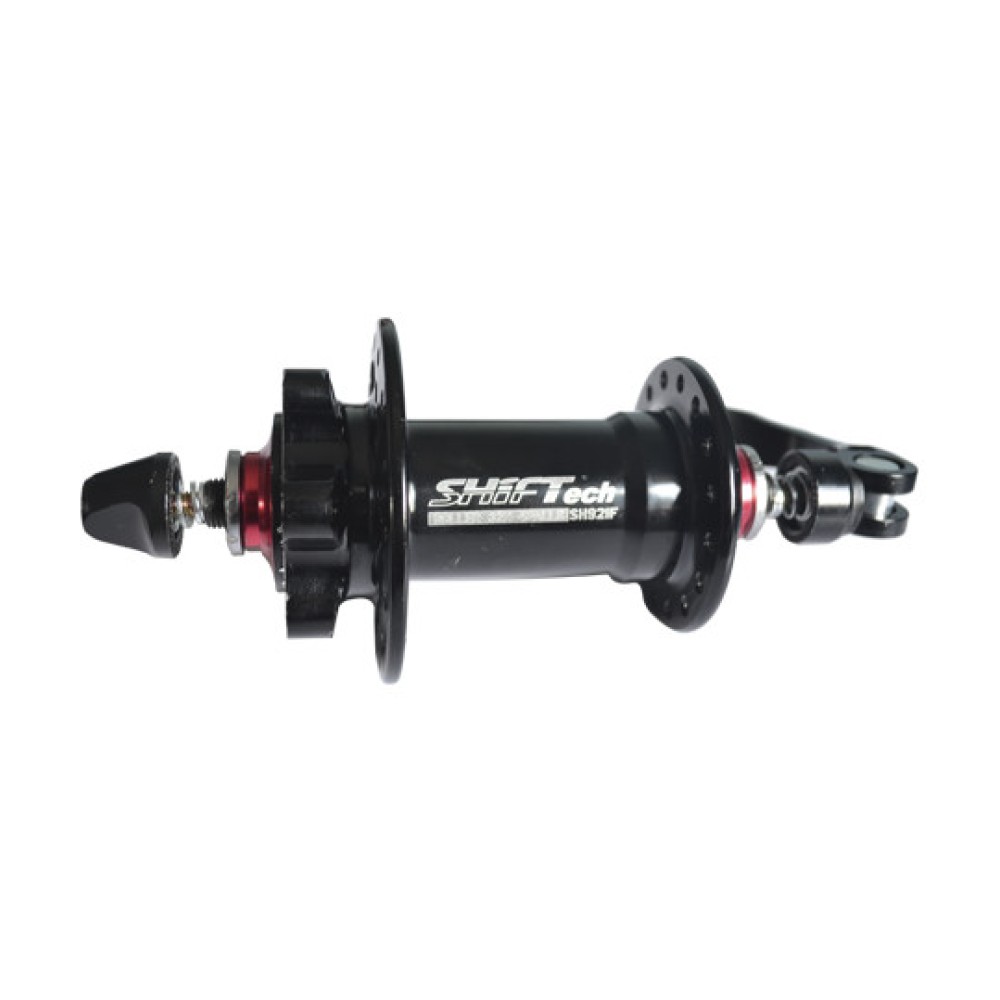 Par de Cubos DT/TR Rolamentado K7 Disco Alum SHIFT 32F Preto Par de Cubos DT/TR Rolamentado K7 Disco Alum SHIFT 32F Preto