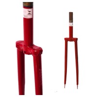 Garfo 27 C-10 Longo Antigo Vermelho