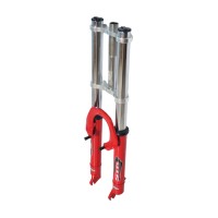 Garfo 26 Mtb Suspensao DH STR 1795 Aco Big Gordo 25mm Vermelho
