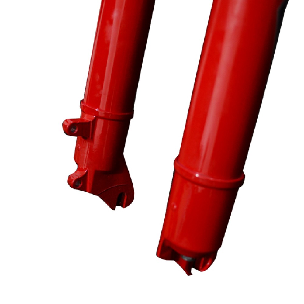 Garfo 26 Mtb Suspensao DH STR 1795 Aco Big Gordo 25mm Vermelho Garfo 26 Mtb Suspensao DH STR 1795 Aco Big Gordo 25mm Vermelho