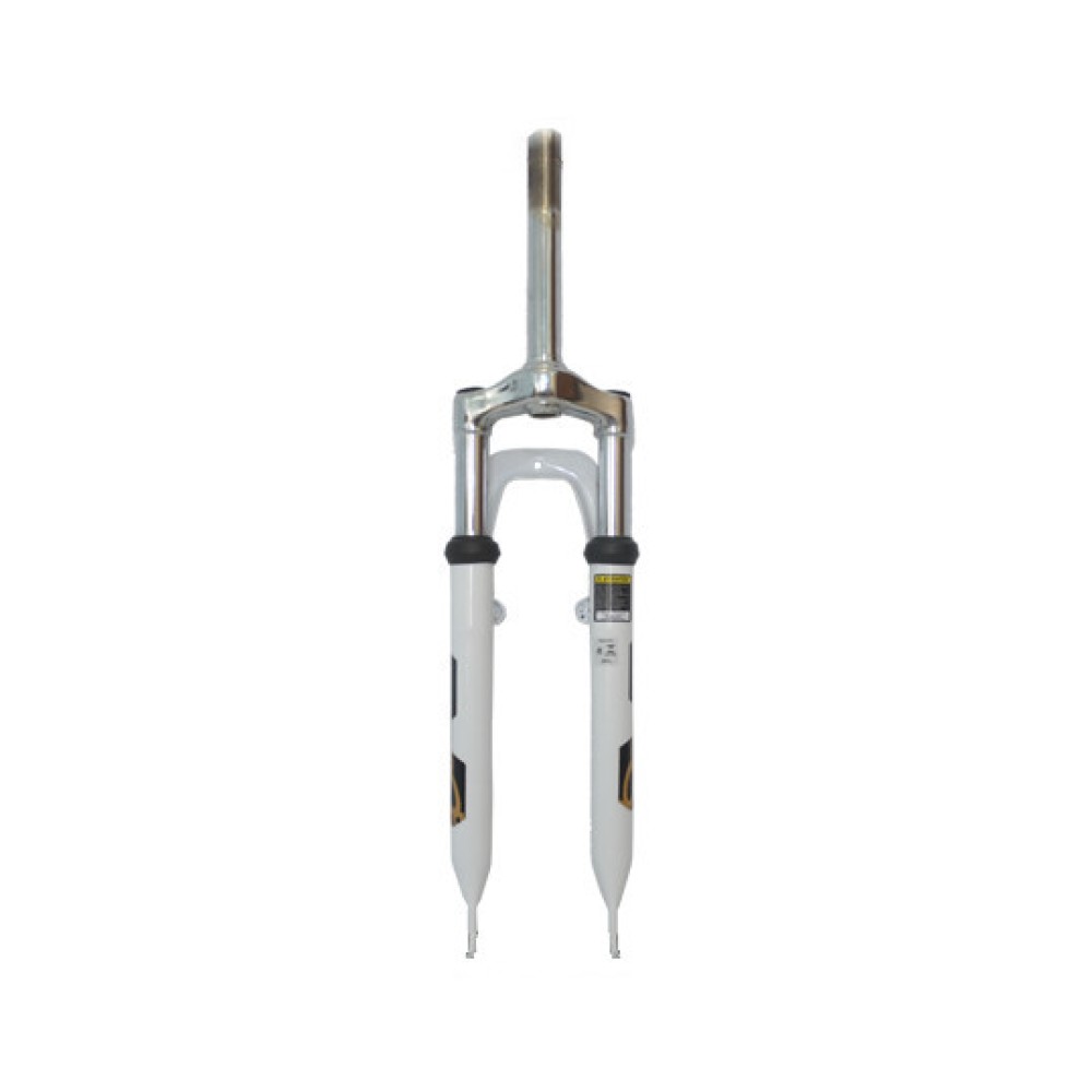Garfo 26 Mtb Suspensao 325 Aco Std 21,1mm Branco Garfo 26 Mtb Suspensao 325 Aco Std 21,1mm Branco