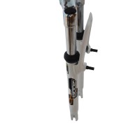 Garfo 26 Mtb Suspensao 325 Aco Std 21,1mm Branco