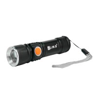Farol Lanterna Bike LED T6 Zoom WS-569 USB Recarregável Preto