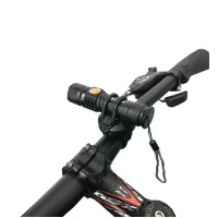 Farol Lanterna Bike LED T6 Zoom WS-569 USB Recarregável Preto