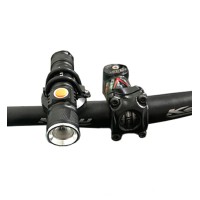 Farol Lanterna Bike LED T6 Zoom WS-569 USB Recarregável Preto