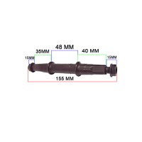 Eixo Centro Mtb 3s 124,5 mm Shun Feng