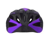 Capacete Ciclismo Adulto RAD7 Concept Led Preto Roxo