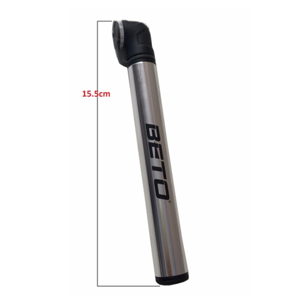 Bomba Mini Aluminio Beto PVP-003A Valvula Presta Bomba Mini Aluminio Beto PVP-003A Valvula Presta