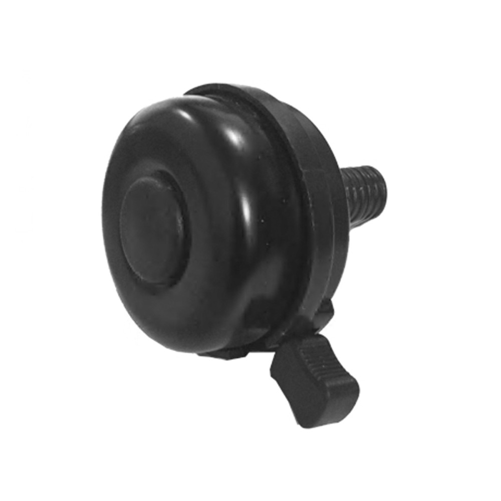 Campainha Média Trim-Trim Aço Preto Campainha Média Trim-Trim Aço Preto