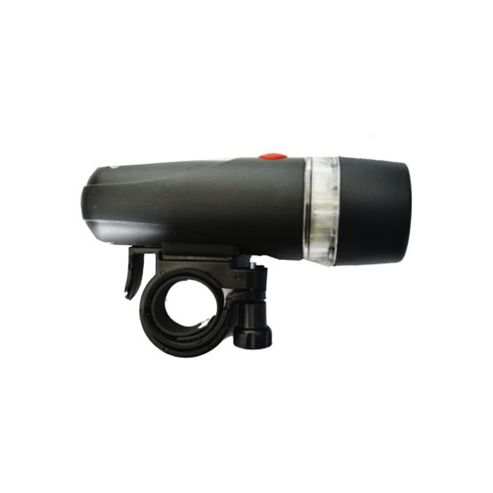 Farol Lanterna Bike 03 LED 2 Funcões JY-808-3 Preto Farol Lanterna Bike 03 LED 2 Funcões JY-808-3 Preto