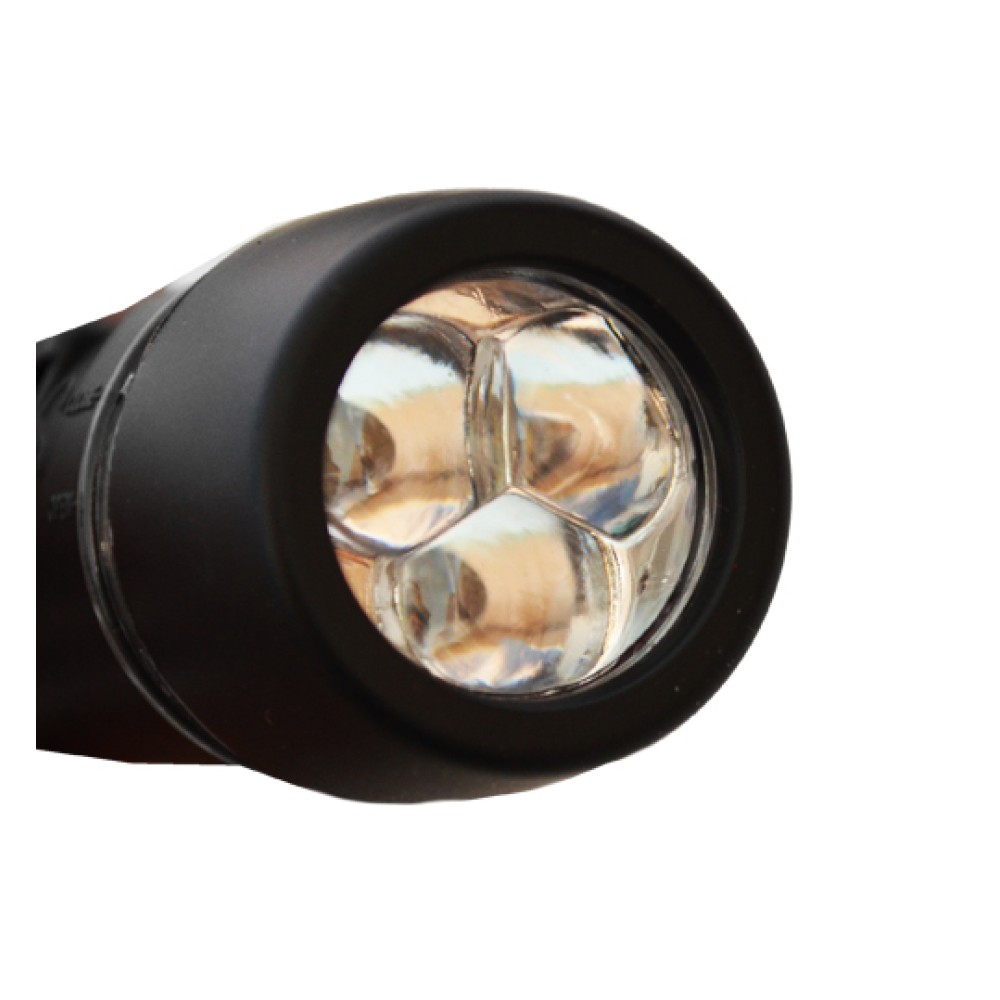 Farol Lanterna Bike 03 LED 2 Funcões JY-808-3 Preto Farol Lanterna Bike 03 LED 2 Funcões JY-808-3 Preto