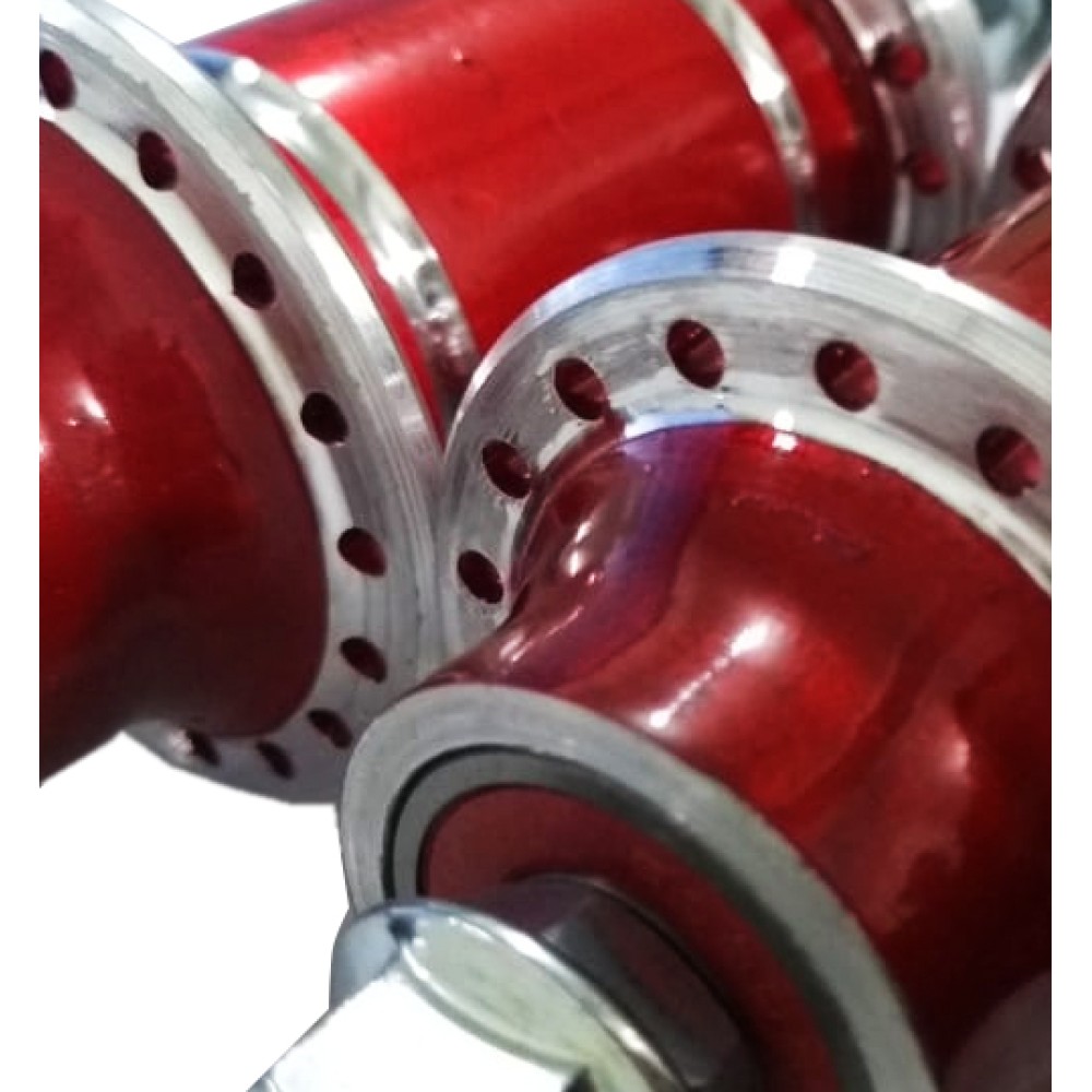 Cubo Dt/tr Alum C/rolam Scorpion 36F Vermelho Cubo Dt/tr Alum C/rolam Scorpion 36F Vermelho