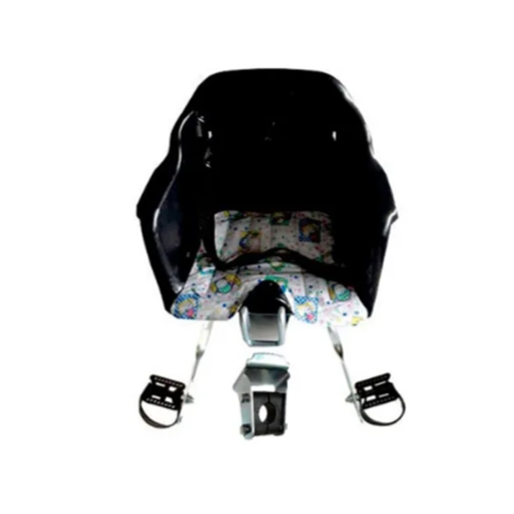 Cadeirinha Crianca Dianteira Carona Bike Preto Cadeirinha Crianca Dianteira Carona Bike Preto