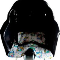 Cadeirinha Crianca Dianteira Carona Bike Preto