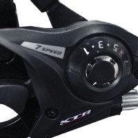 Passador Alavanca KTR Mudador RapidFire 21v Tipo Altus Preto