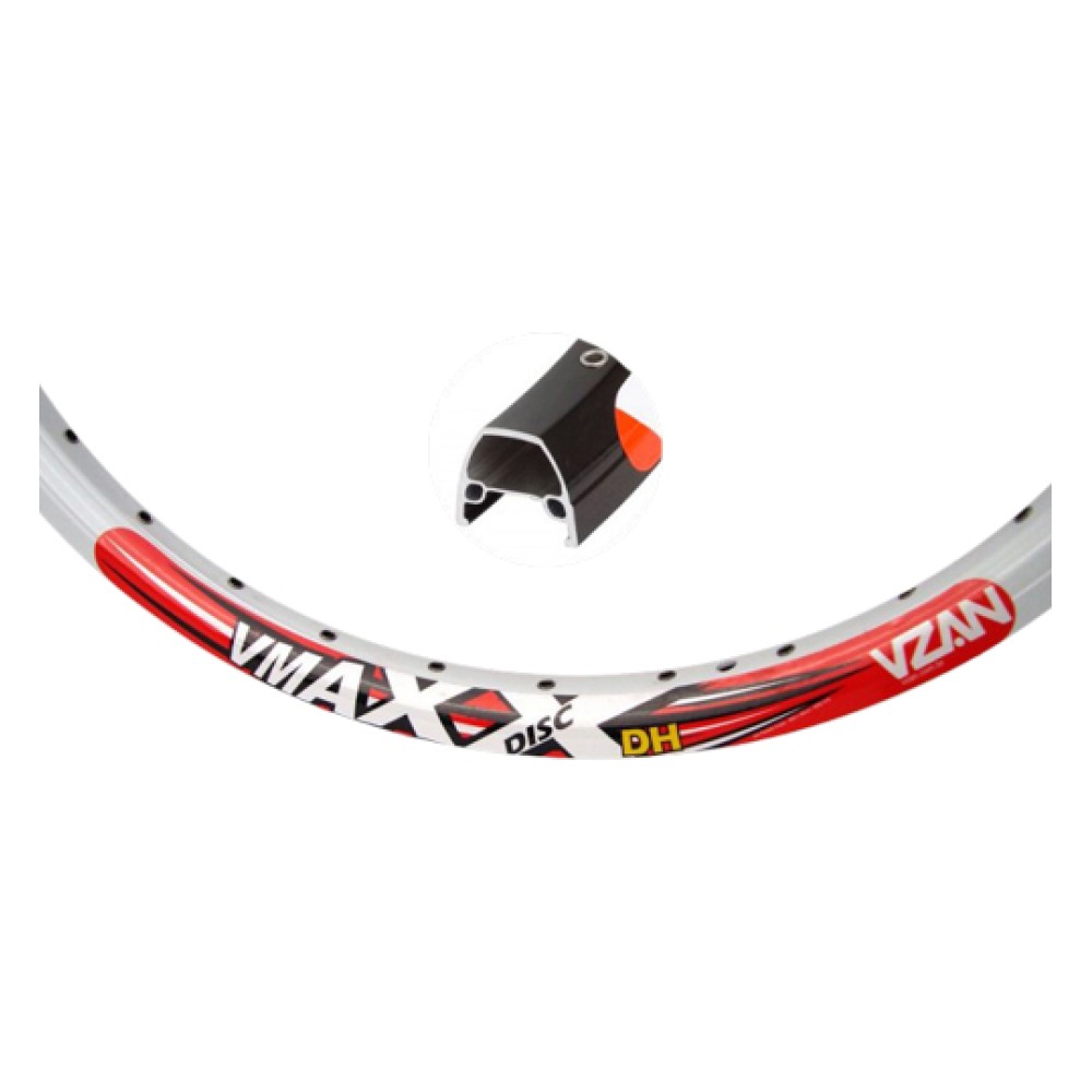 Aro 26 Aero Vmaxx 36F Disco Branco Aro 26 Aero Vmaxx 36F Disco Branco