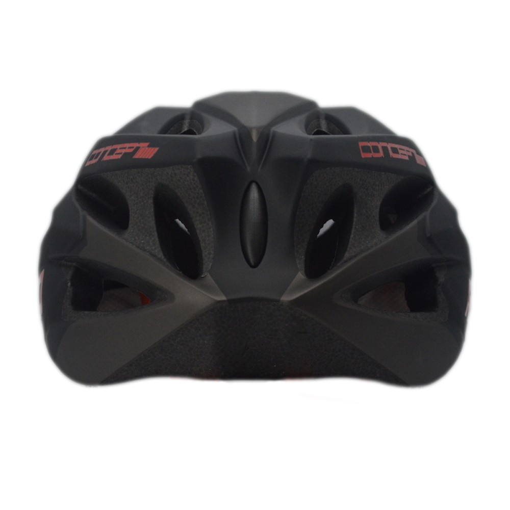 Capacete Ciclismo Adulto RAD7 Concept Led Preto Vermelho Capacete Ciclismo Adulto RAD7 Concept Led Preto Vermelho