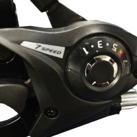 Passador Alavanca GTS-TEC Mudador Rapid Fire 21v Preto