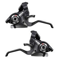 Passador Alavanca GTS-TEC Mudador Rapid Fire 21v Preto
