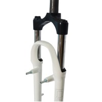 Garfo 26 Suspensao Alumínio Ahead 80mm IS Capa Branco