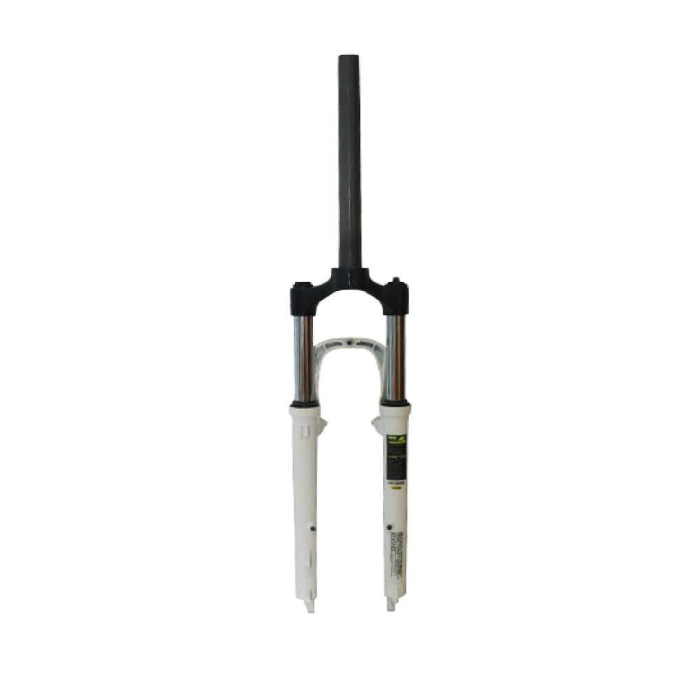 Garfo 26 Suspensao Alumínio Ahead 80mm IS Capa Branco Garfo 26 Suspensao Alumínio Ahead 80mm IS Capa Branco