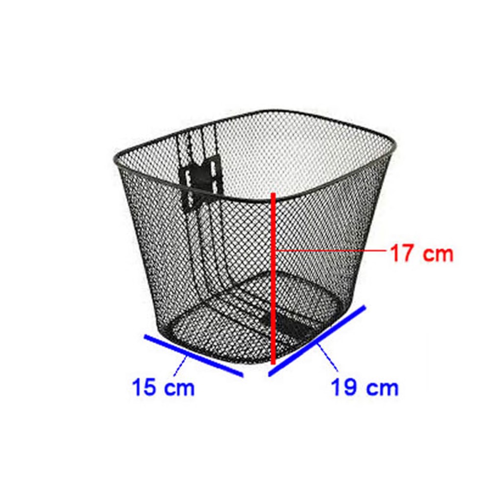 Cesta Cestinha Aramada Bicicleta 16 Pequena Branco Cesta Cestinha Aramada Bicicleta 16 Pequena Branco