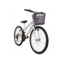 Cesta Cestinha Aramada Bicicleta 16 Pequena Branco