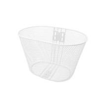 Cesta Cestinha Aramada Bicicleta 16 Pequena Branco