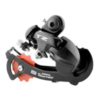 Cambio Traseiro MTB TZ50 S/Gancheira Preto