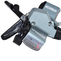 Passador Alavanca Mudador Rapid Fire KD80 S/Manete 27v Cinza