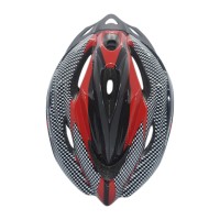 Capacete Ciclismo Element DG-013 C/ Led Adulto Grande Vermelho